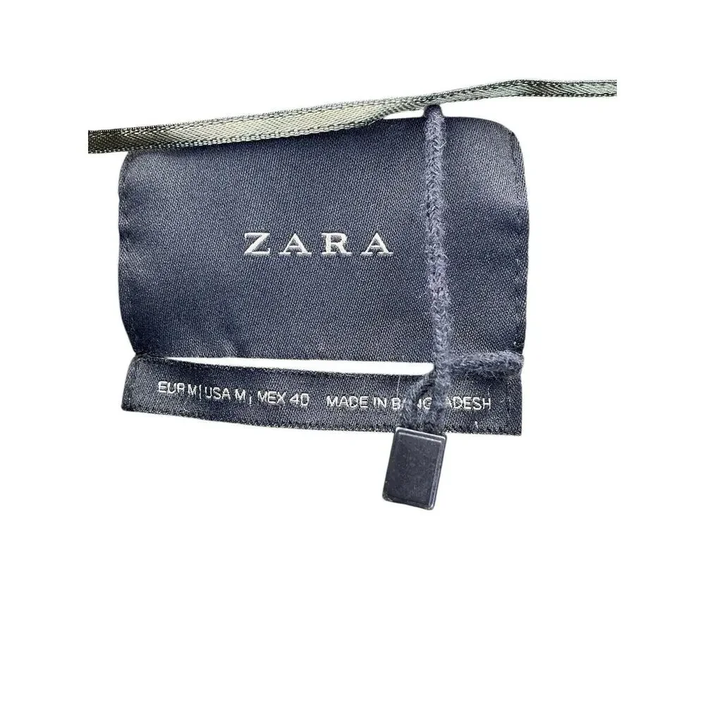 Zara Open Cardigan Hoodie Camouflage Women’s Size Medium - Picture 9 of 11